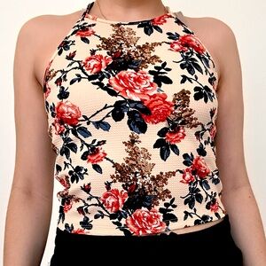 Floral Crop Top